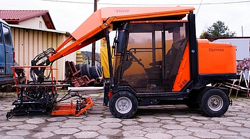 Maszynowe układanie kostki brukowej